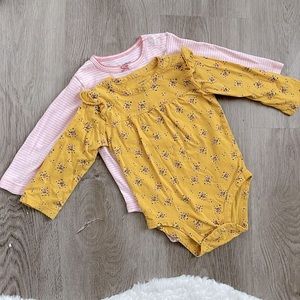 12m Long Sleeve Onesies